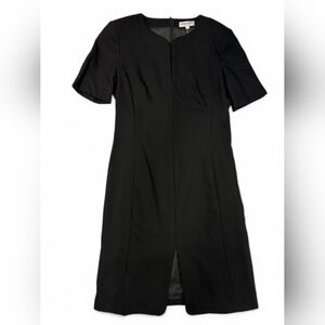 Giorgio Armani Classic Black Midi Dress (Can442)
